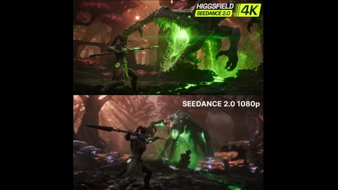 Higgsfield 生成的 3D 遊戲場景